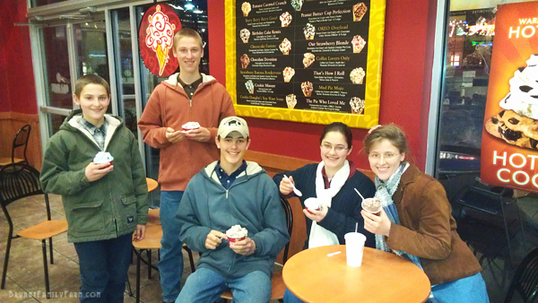Ice Cream Treat Together