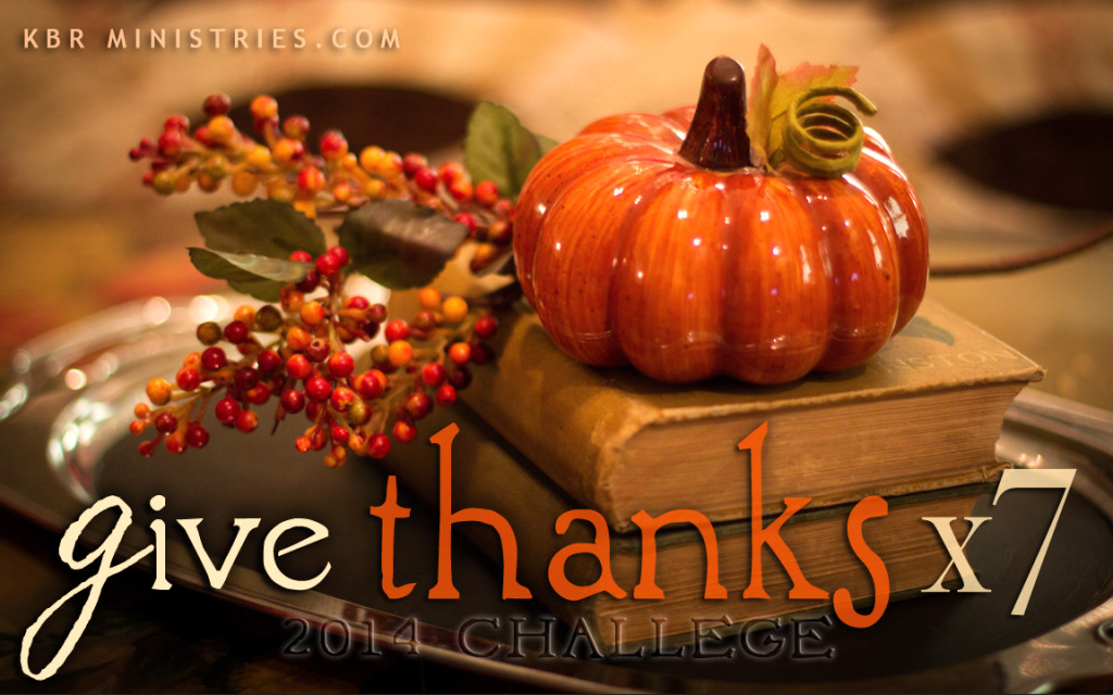Give Thanks Challenge 2014